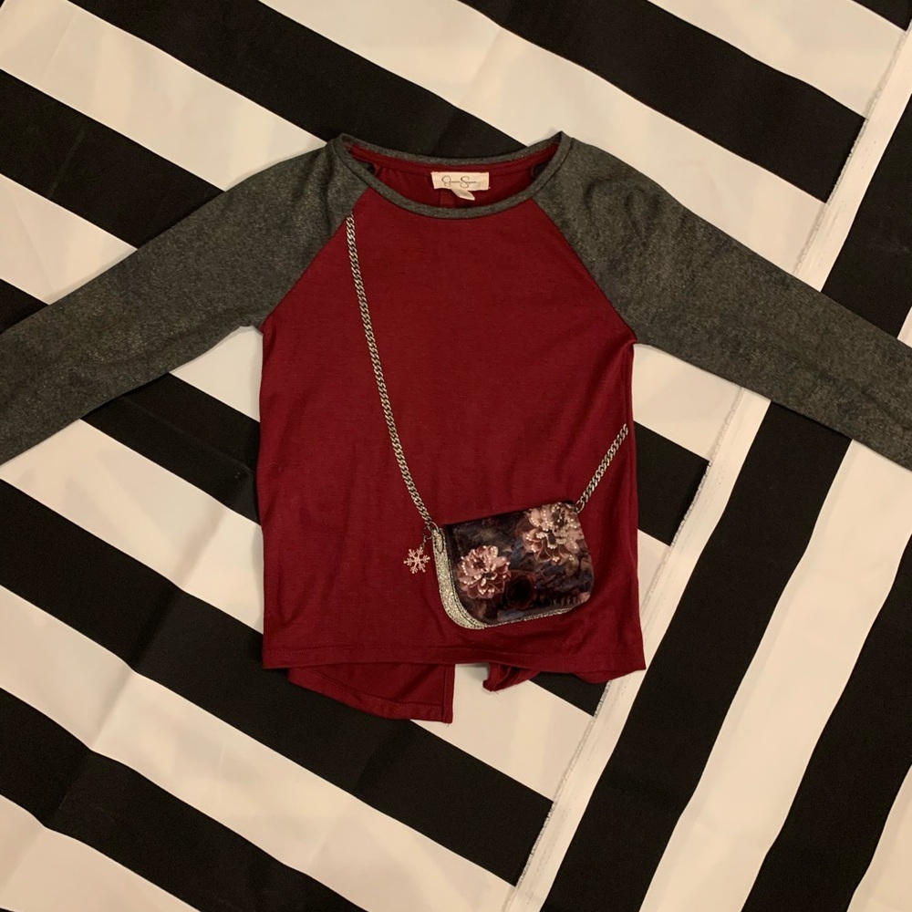 Jessica Simpson Detail causal girls top